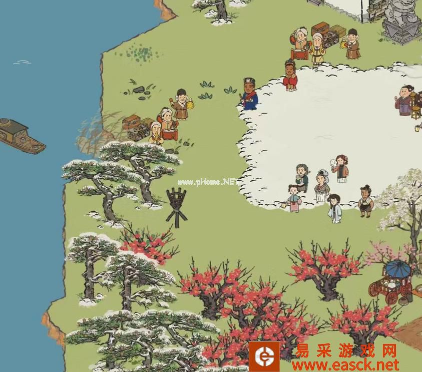《江南百景图》歙县双鲤八个火把位置一览