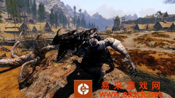 《上古卷轴5》推出新款MOD《Feral Dragon Av