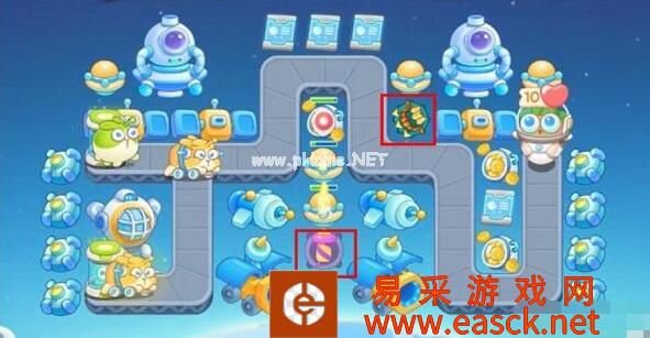 《保卫萝卜4》太空穿越第19关满星攻略