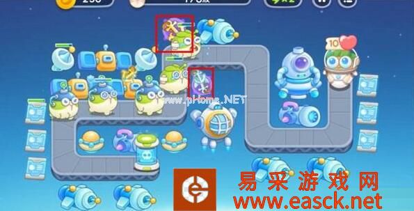 《保卫萝卜4》太空穿越第18关满星攻略