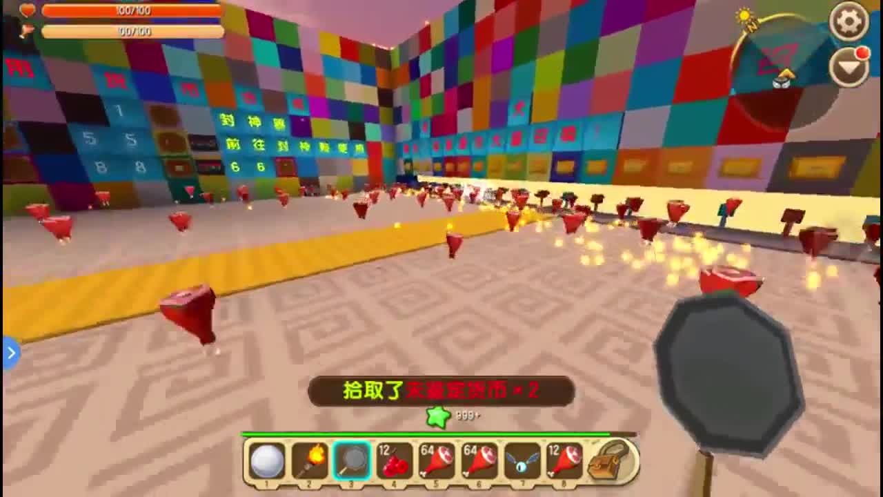 迷你世界：面对几十只化石龙！短短几分钟全变成碎片
