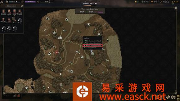 战争传说wartales市长在这个游戏中的文件在哪里?