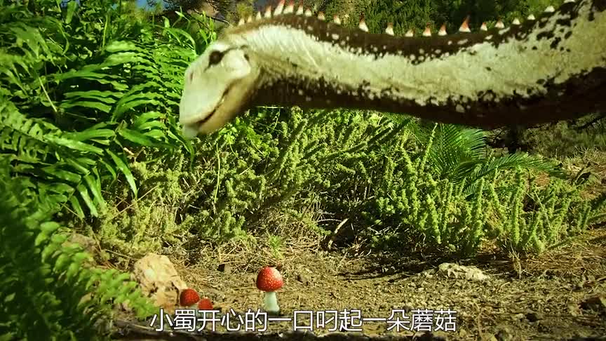 当恐龙误食毒蘑菇，耍酒疯砸死食肉龙，场面一度失控