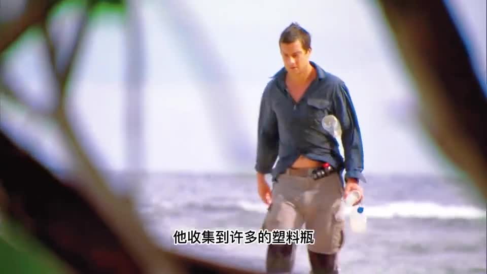 最舒服的一次荒岛生存，小岛上满是寄居蟹