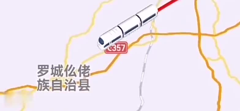 桂林至西双版纳城际铁路规划线路模拟
