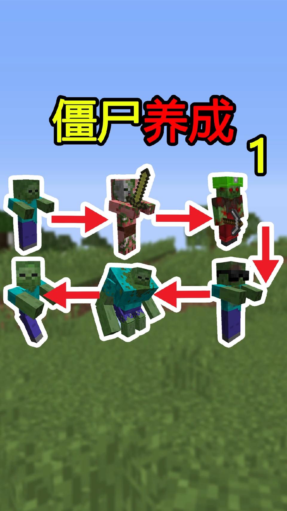 #我的世界#僵尸养成！