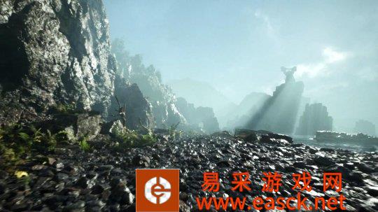 用虚幻5引擎重制龙腾世纪3:审判风暴海岸关卡画面