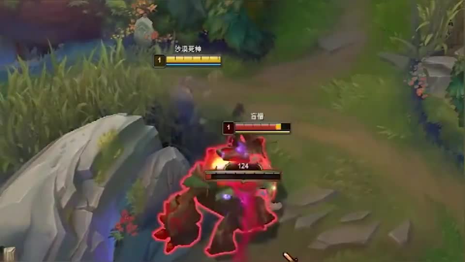 盲僧：你劈我红Buff是吧！