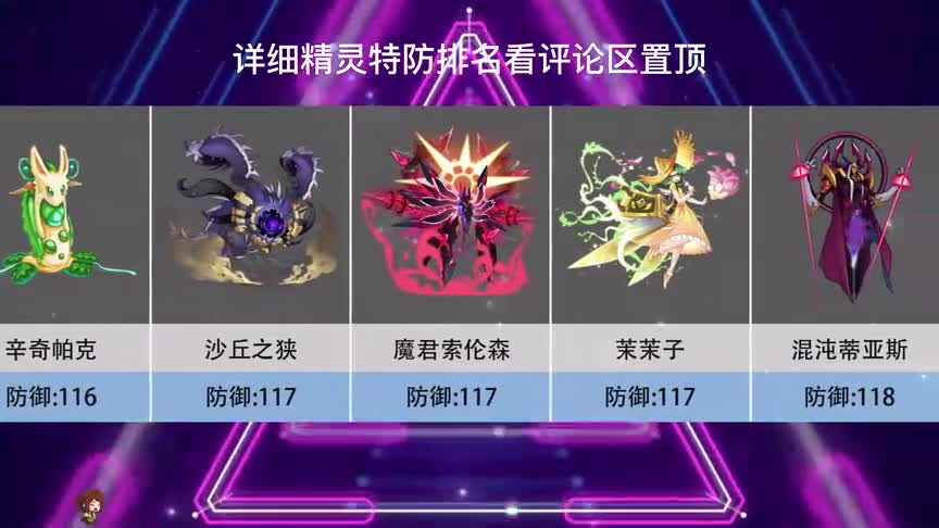 赛尔号精灵种族值排行榜，野怪比年费都高！