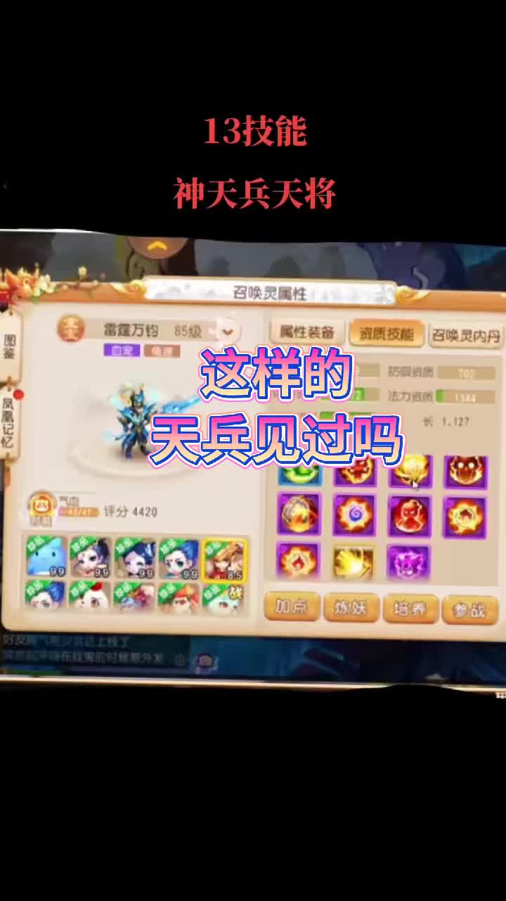 这种宝宝十个勇武的，估计九个不带，好像用的非常少   #梦幻西游手游