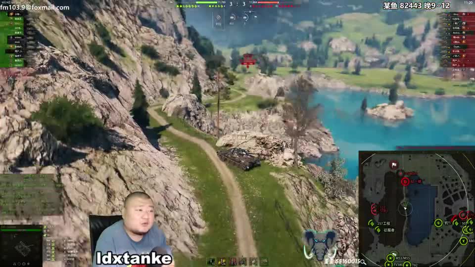 【坦克世界】121B 一人多角色补位小能手