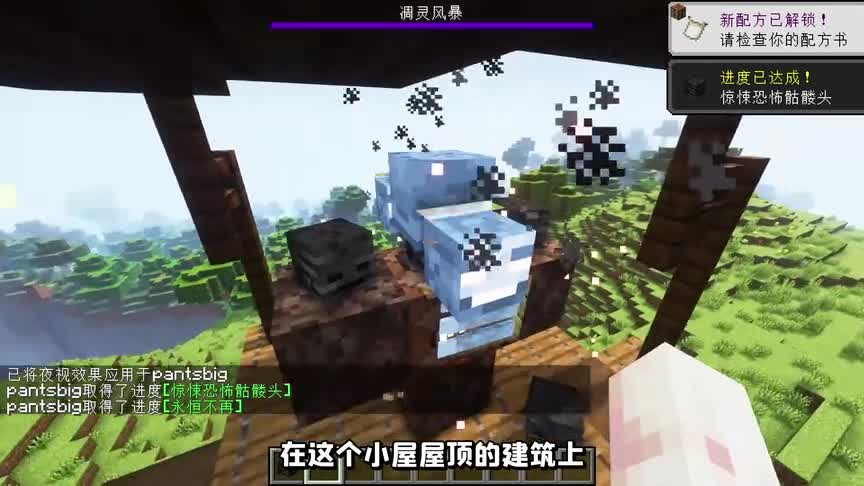 我的世界：超高还原度几乎一模一样，新版本最强的凋灵风暴模组！