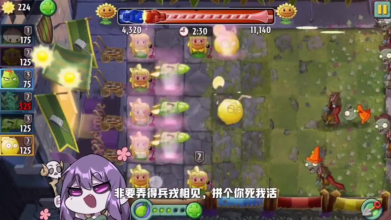 植物大战僵尸：超Z联赛，小妹的毕生愿望，20万分！