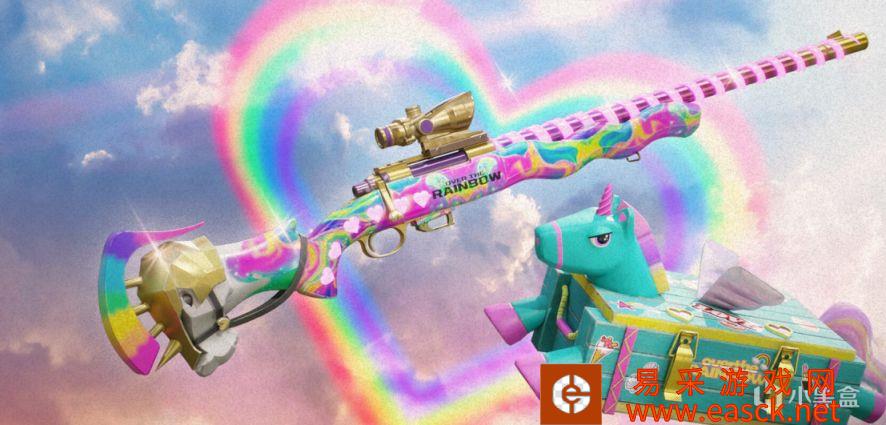 绝地求生彩虹小马M24武器皮肤预览