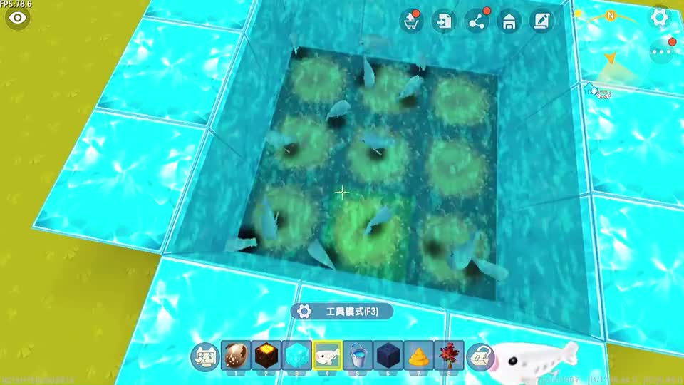 迷你世界：制作水蹦床的教程