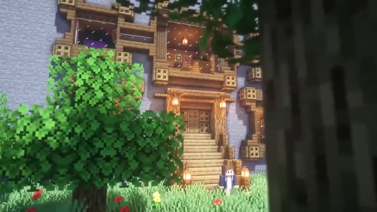 我的世界：高级秘密基地，功能全到不用出门！