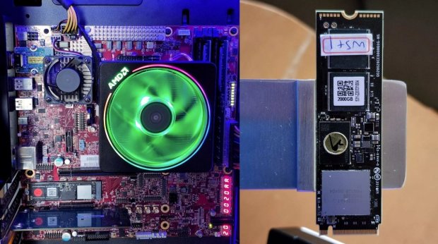 AMD锐龙7000首次公开PCIe5.0硬盘性能：有点不给力