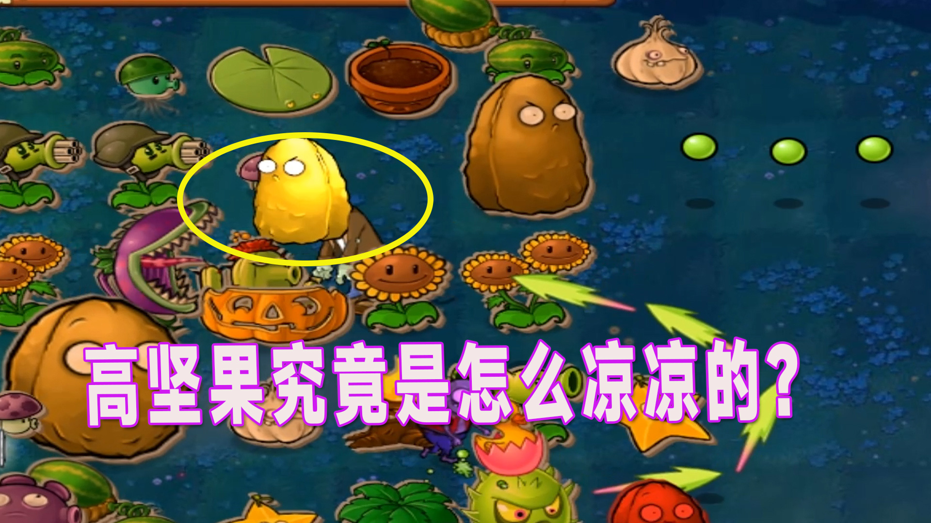 植物大战僵尸：开局就是一万二的阳光，这不是赢定了？#植物大战僵尸