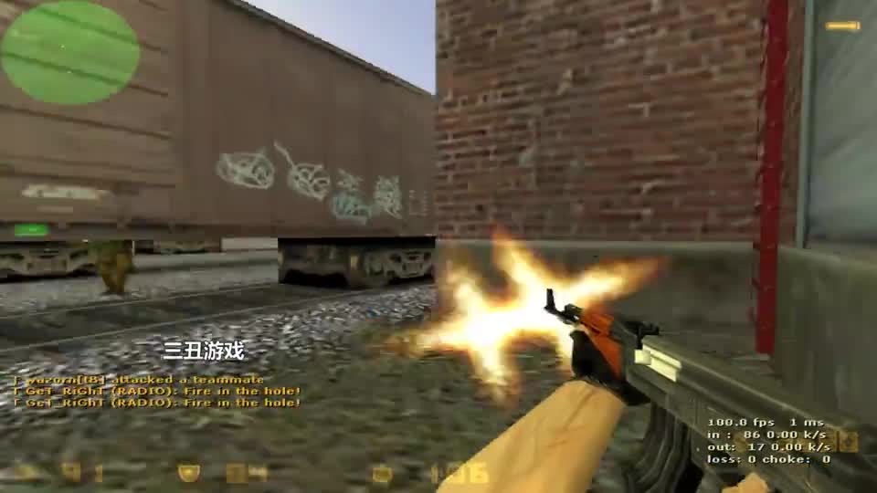 CS世界大赛狗头人单骑闯关，混闪1V5，冲太猛了！