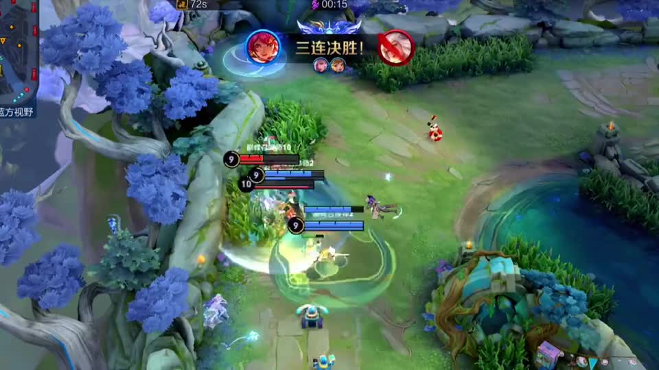 这老夫子是真的顶啊，四打一硬是三杀