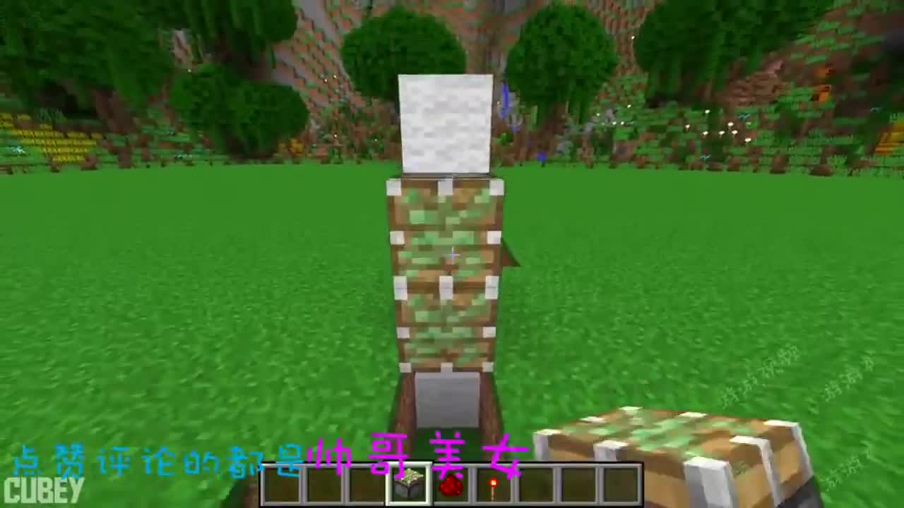 我的世界：新手教学 5分钟教你制作2X4活塞门，视频教程