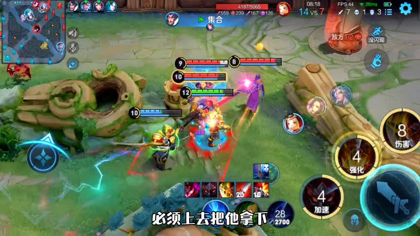 典韦，塔下一打三，团灭对手