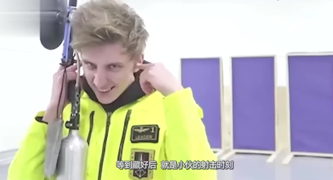 “福不福神秘门”大挑战，靠走位来躲避彩弹？运气也是实力的一种