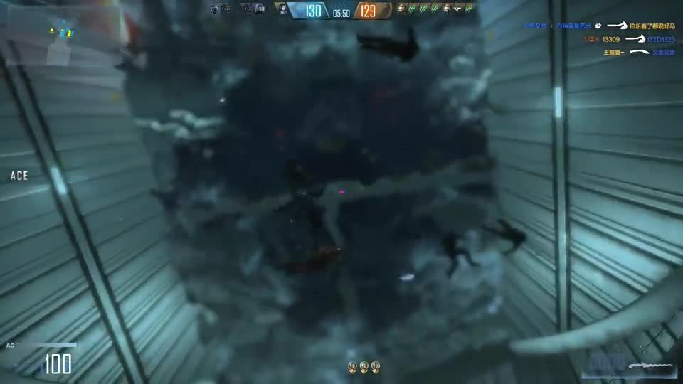 当CF经典地图隧道加水后，这就有点意思了