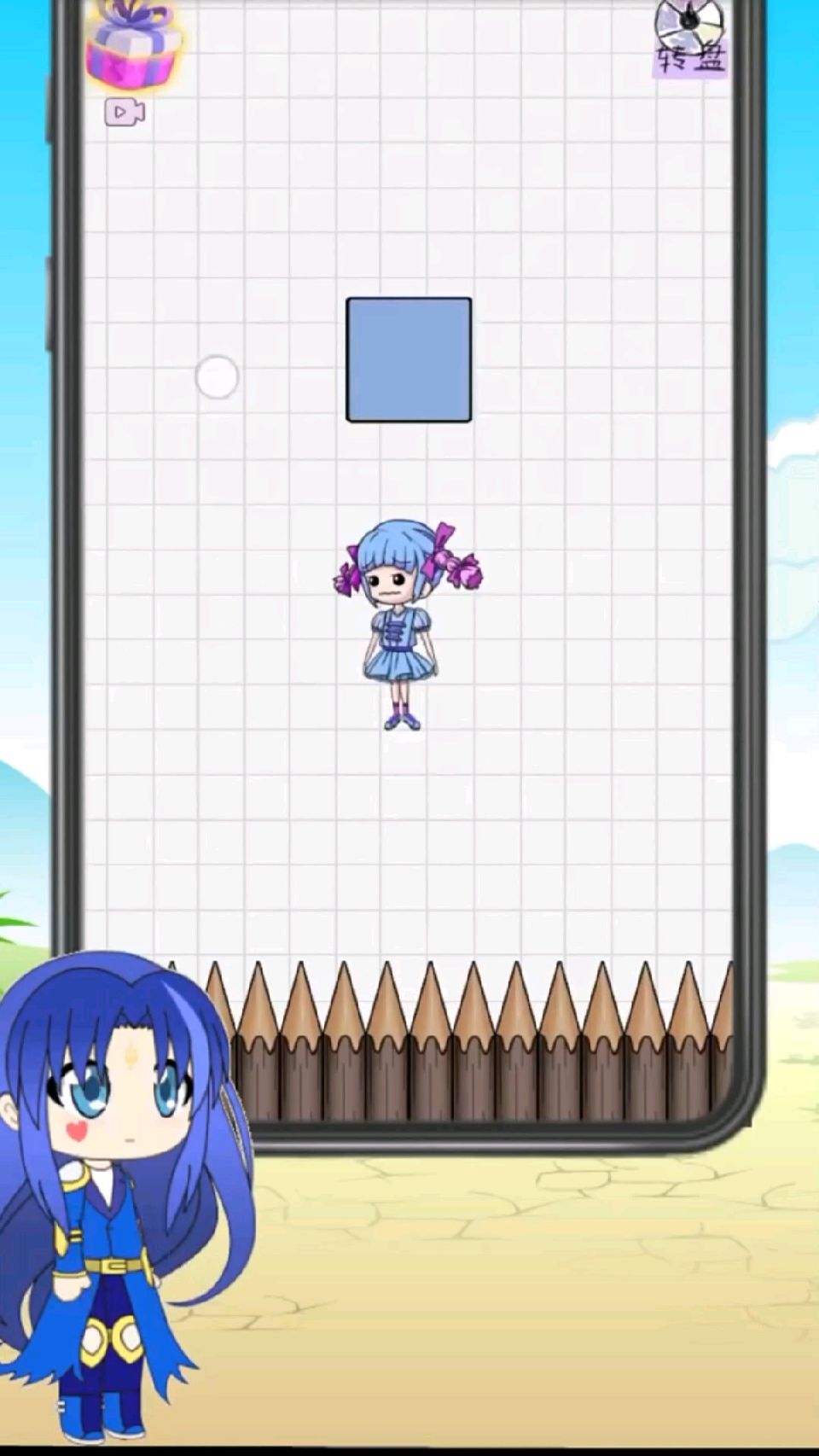 #萤火有奖打卡#让比比东被木桩扎到