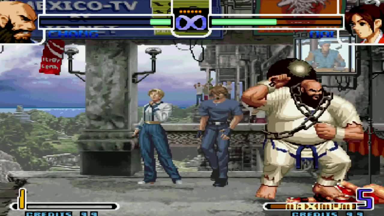 历代拳皇人物超必杀变化：陈国汉