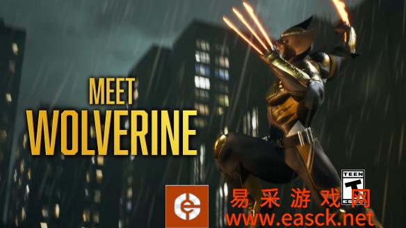 《漫威暗夜之子》金刚狼预告 破坏力超强的锋利钢爪