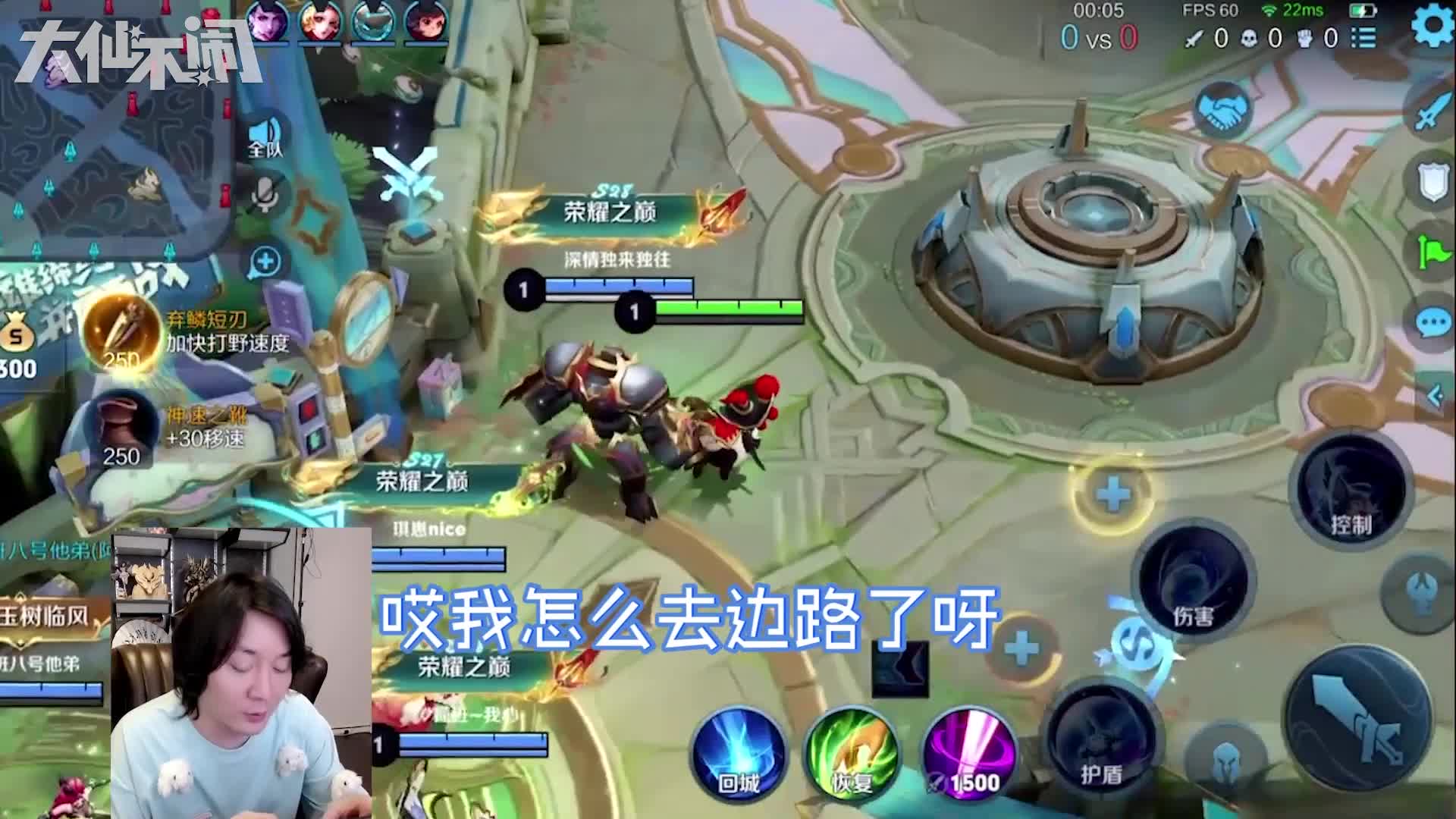 【大仙不闹】队友行，我也行