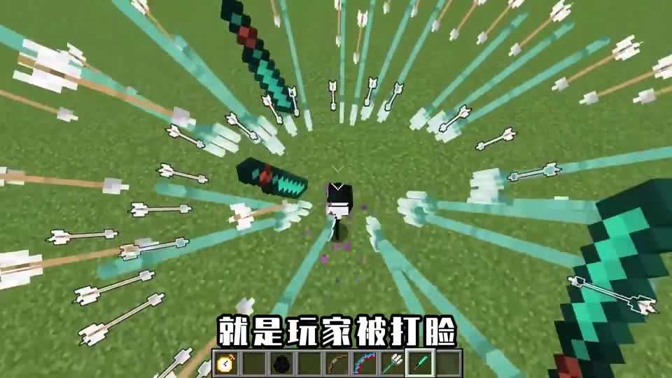 我的世界：用箭矢包围末影人，今天不是它死，就是玩家被打脸