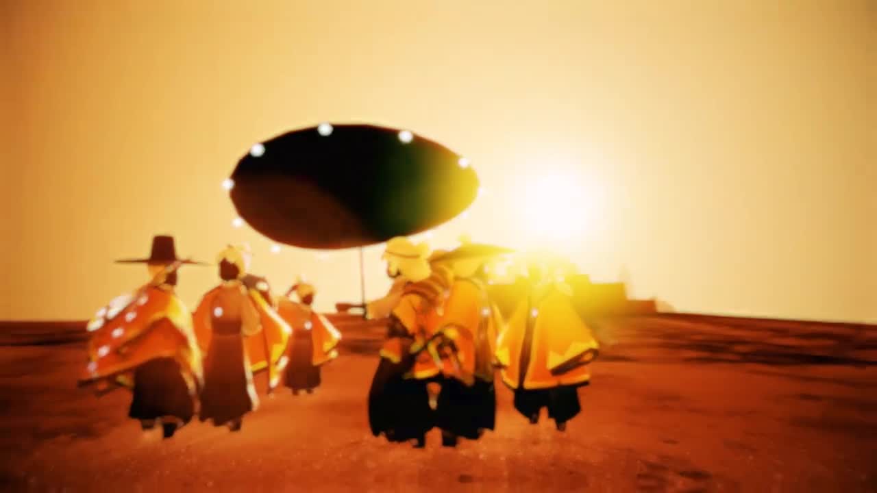 《光遇》古风版的光遇，你们喜欢吗