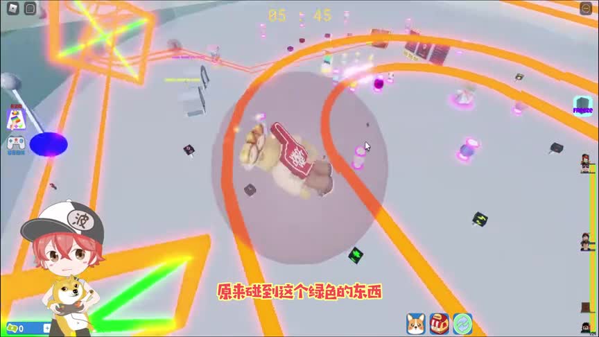 Roblox平衡球模拟器：平衡球难度升级！在没有护栏的木道上前行！