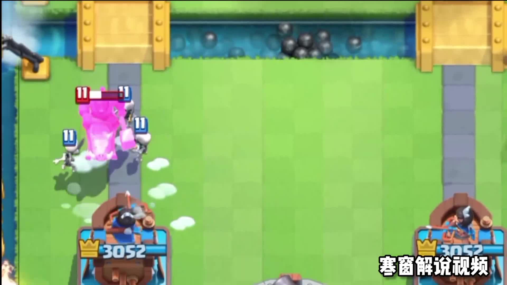 皇室战争：旋风法术是解野猪骑士最好的方法！