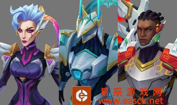 《LOL》钢铁瓦尔基里皮肤建模 机甲美女身材超赞!