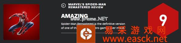 《漫威蜘蛛侠 重置版》评分解禁 MC87分画质炸裂