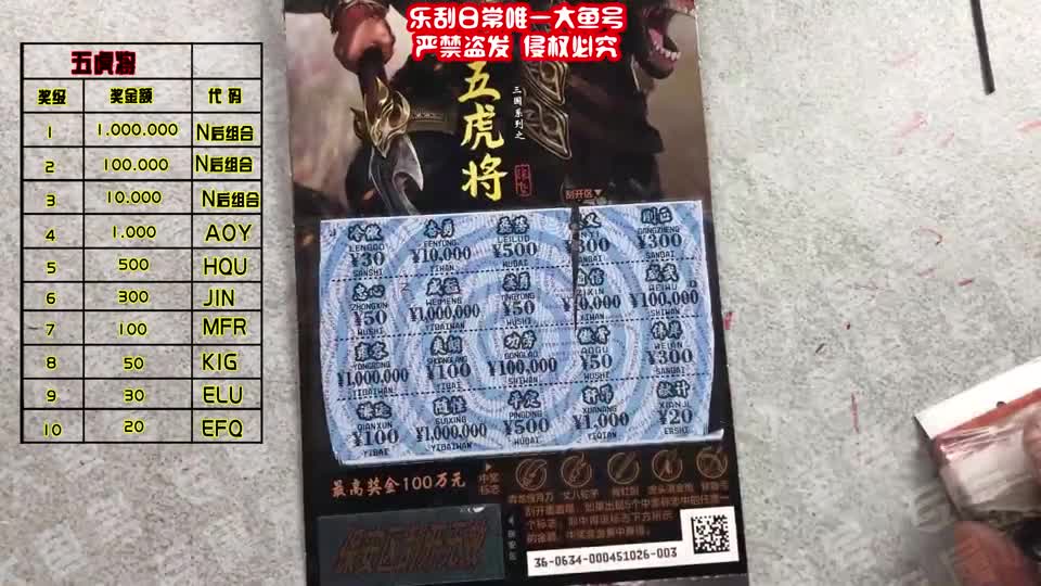 面值五虎将！快乐就完事儿了！