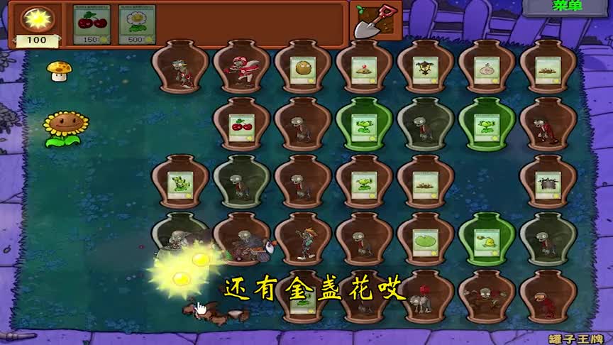 植物大战僵尸之懒人砸罐3：植物这么少，怎么打僵王？