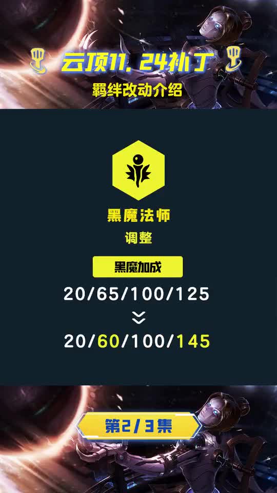 11.24补丁羁绊修改