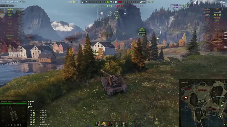 【坦克世界解说】蟋蟀15：移动的巨炮