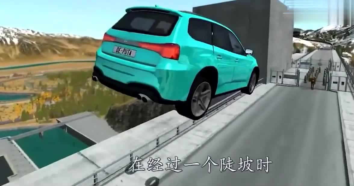 汽车撞进导弹群中会发生什么？3D模拟实验，画面太燃了