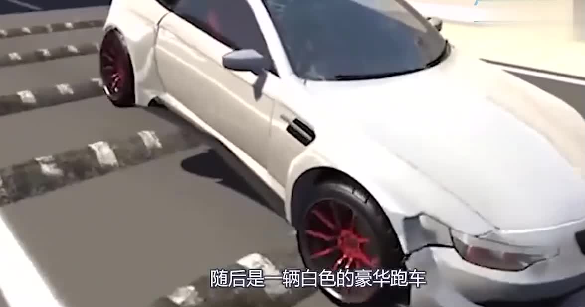500个减速带的威力有多强？3D动画模拟各种车型测试，结果