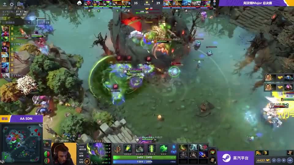 世纪大战！yatoro暴力大圣暴走收场 【LGD vs 雪碧】
