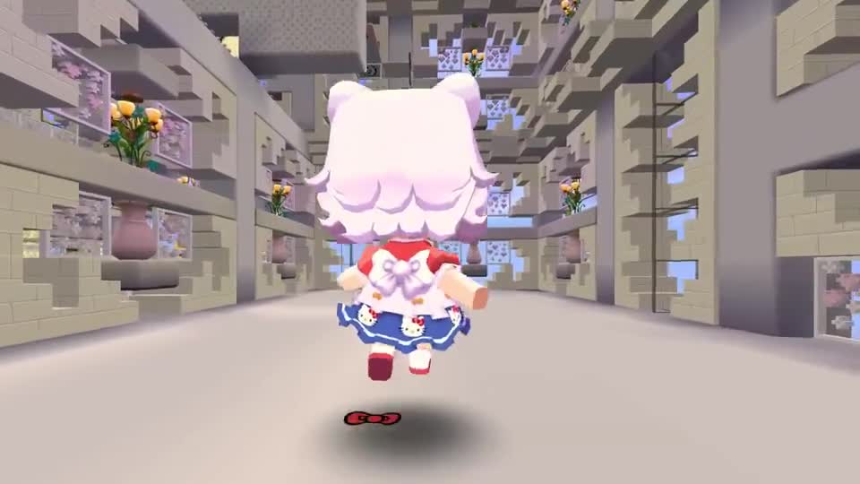 白昼雪姬喵菲登场！#迷你世界 ×三丽鸥官方正版授权新皮肤上线！