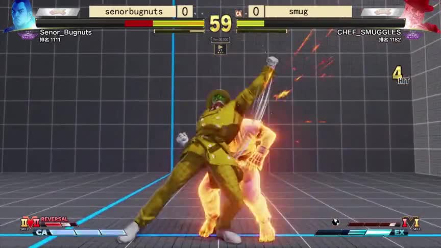 街霸5：故意调戏对手，也就smug能干得出来！