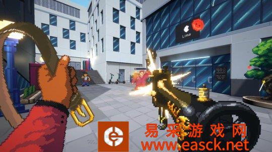 像素风复古FPS《潮流特警队》 现已在Steam发售