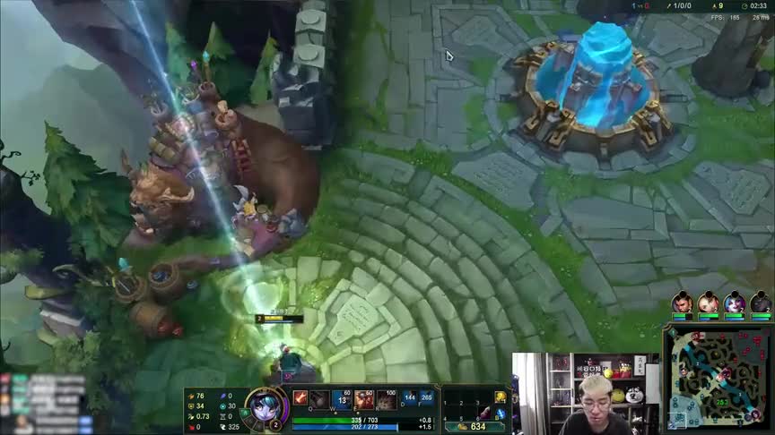 兰林汉：上单炮形态波比 vs 男枪！碰面就起飞了，跳脸输出！