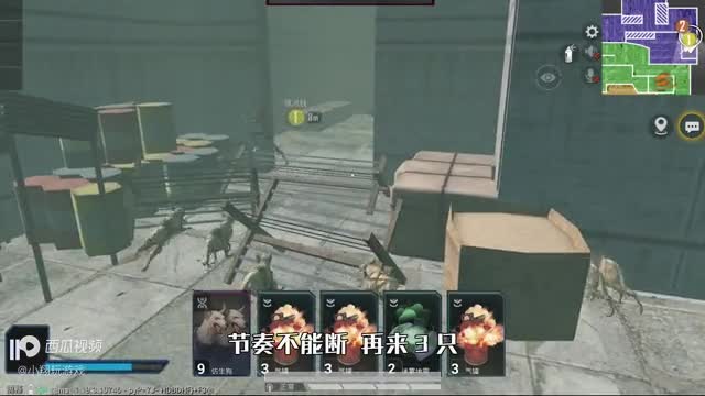 和平精英：挑战逃离暗影，连续击倒“同个幸存者”，9只恶犬堵门